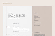 Resume & Portfolio Template, a Resume Template by Easybrandz (Thumbnail 2 of 5)