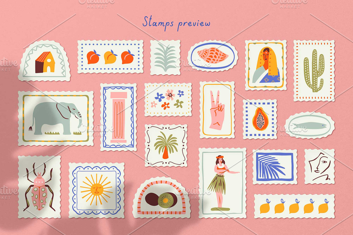 Tropical Treasure: Patterns & more, a Pattern Graphic by Dedraw Studio (Photo 6 of 21)