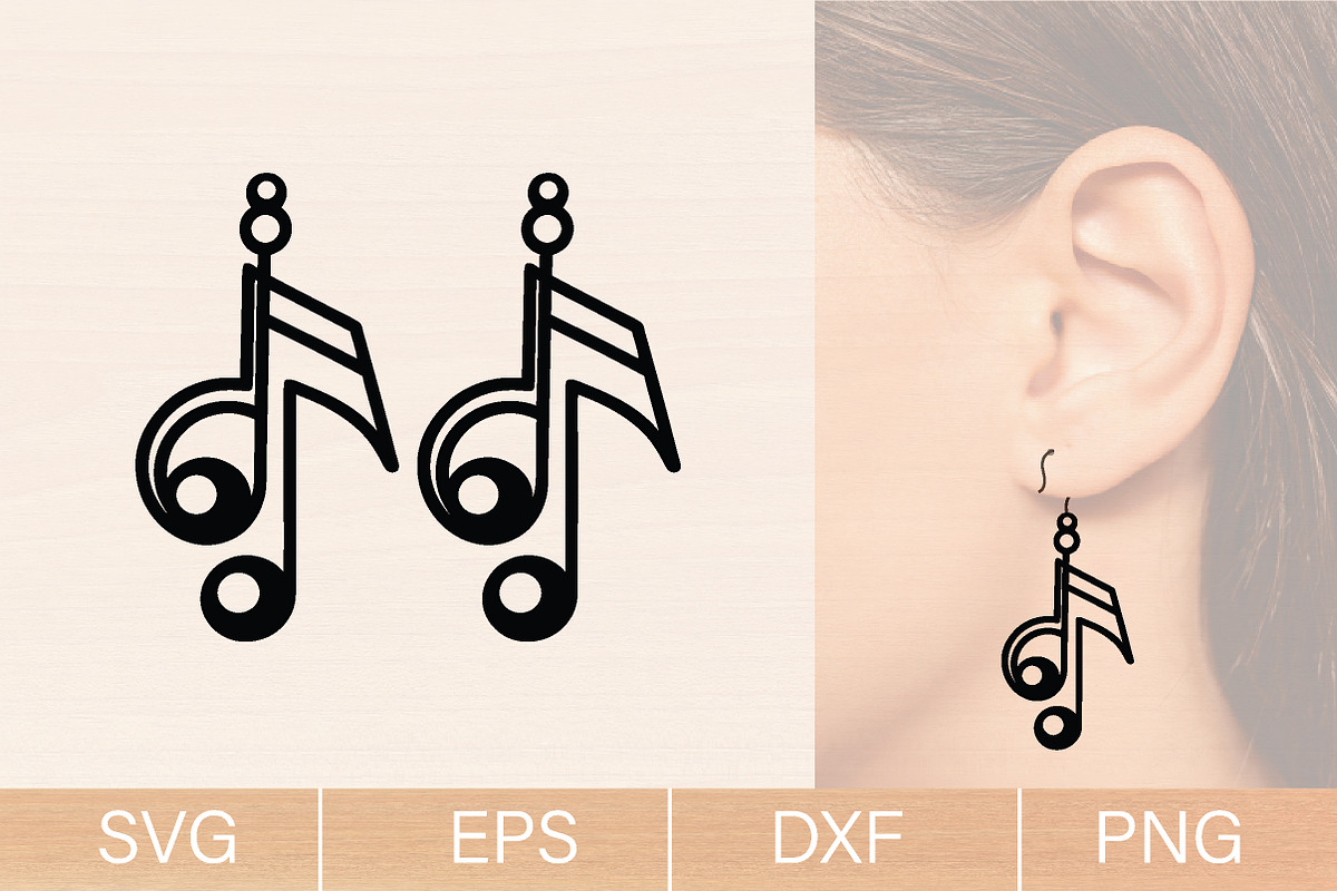 Trendy Earrings Laser Cut Svg bundle, an Object Graphic by jannatulpakhi (Photo 4 of 13)