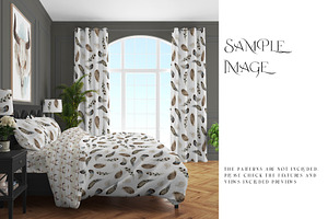 Bedding & Curtains Via Smart Objects