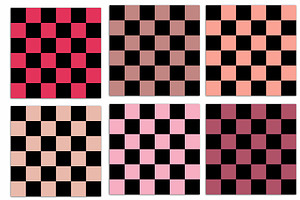 Checkered Seamless Patterns Vol 2