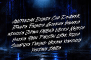 Roughen Brush Street Font, a Script Font by RantautypeStudio (Thumbnail 5 of 15)