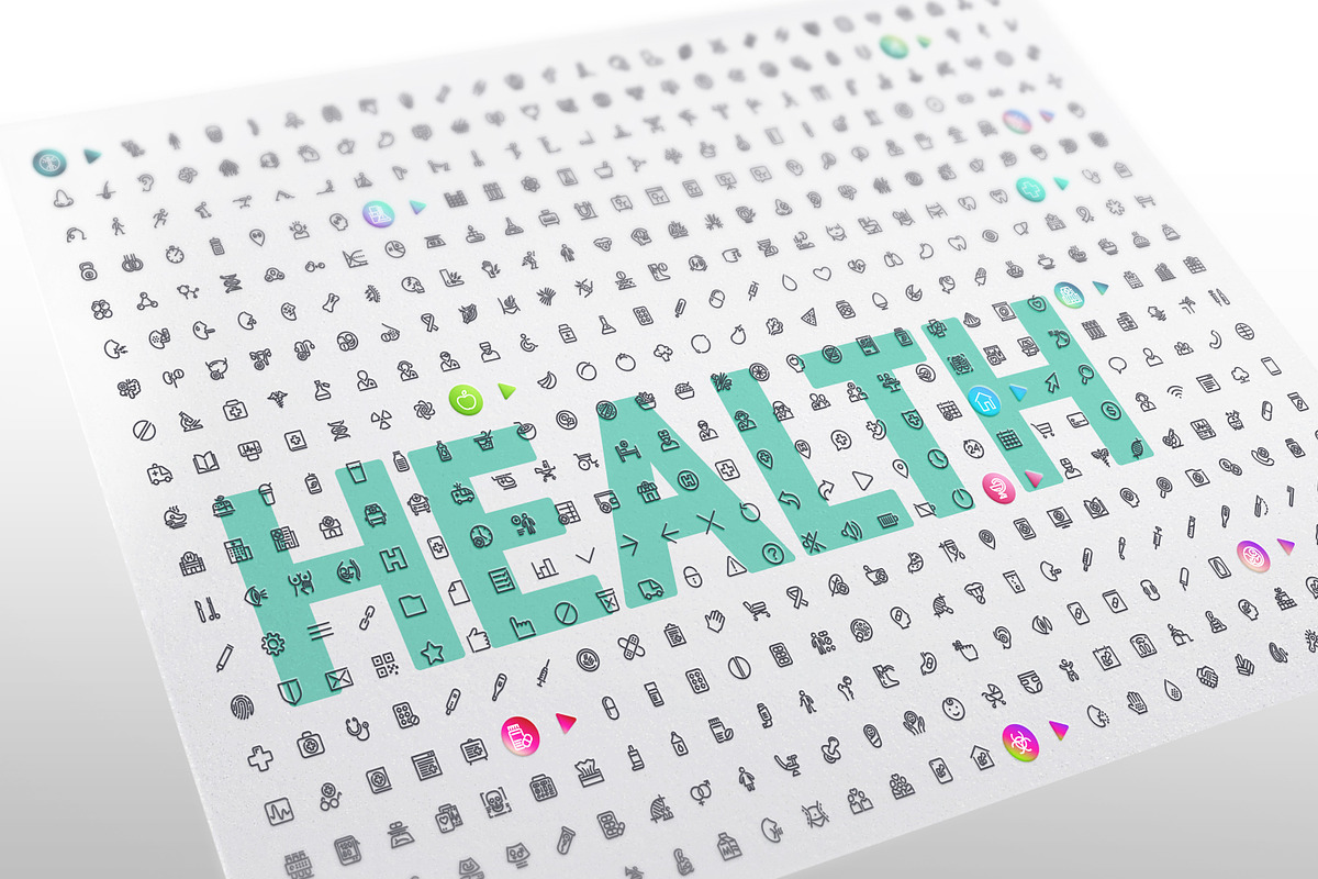 Health 700+ Line Icons Bundle, an Outline Icon by Voysla's Shop (Photo 7 of 8)