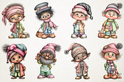 Black History Month Gnome Clipart, a Person Illustration by RobertsArt (Thumbnail 5 of 6)