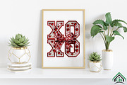Luxury XOXO Rhinestone Heart PNG, an Illustration by Craft Nest (Thumbnail 3 of 4)