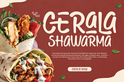 Rada Cenak - Food Display Font, a Handwritten Font by twinstd (Thumbnail 6 of 9)