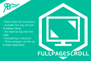 Full Page Scroll for Adobe Muse