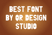 Bubble Beoged - Graffiti Font, a Sans Serif Font by QR Design Studio (Thumbnail 5 of 6)