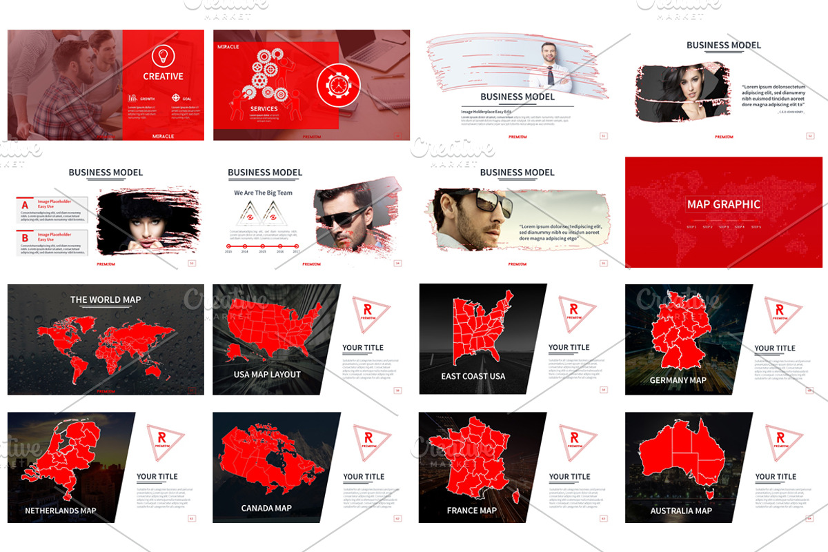 Miracle Powerpoint Presentation, a Presentation Template by UniqueStudio (Photo 7 of 13)