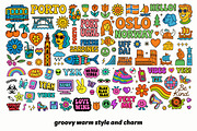 Groovy Mega 500 Stickers Bundle, an Object Graphic by Ckybe's Corner (Thumbnail 6 of 6)