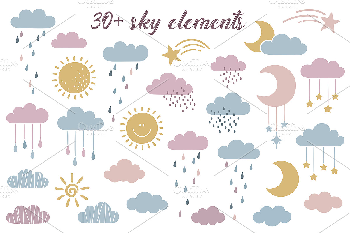 Rainbows vector bundle, a Graphic by InkySplash (Photo 3 of 8)