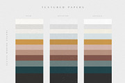 Paper Textures in Modern Colors, a Texture Graphic by Basia Stryjecka (Thumbnail 6 of 16)