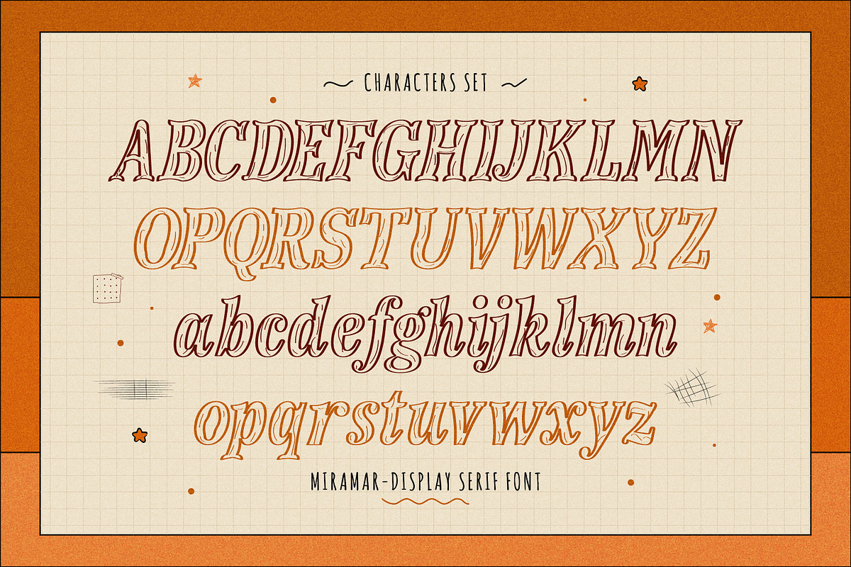 Miramar Font Serif, a Serif Font by infernostudio3 (Photo 8 of 10)