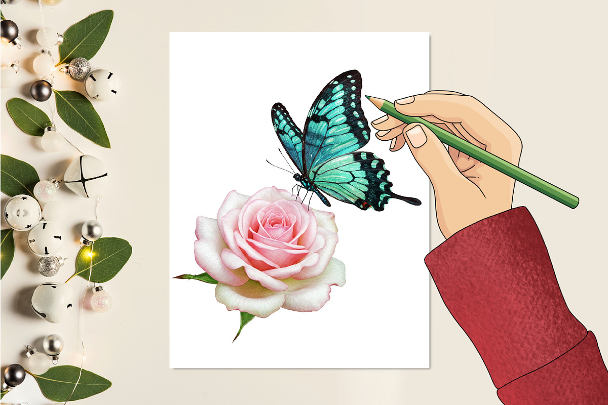 Charming Mother's Day Gift Clipart, a Seasonal Illustration by RobertsArt (Photo 7 of 7)