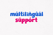Poow Geudy Delightfully Cartoon Font, a Sans Serif Font by Maulana Creative (Thumbnail 5 of 8)