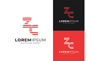 Letter ZC Lines Horizontal Logo, a Branding & Logo Template by ika trisiana (Thumbnail 2 of 2)