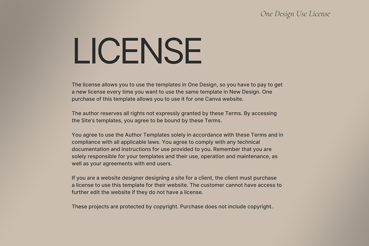 Canva Portfolio Website Template, a Landing Page Template by Make It Yours Lab. (Photo 8 of 8)