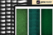100 Procreate Grass Texture Brushes, a Brush Add-On by DrawingStoryShop (Thumbnail 6 of 6)
