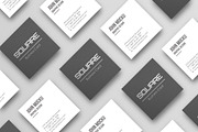 Square Business Card Mockups, a Print Template by resumetemplathttps://d3es (Thumbnail 10 of 14)