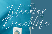 Islandias Beachlife, a Handwritten Font by operatype.co (Thumbnail 1 of 15)