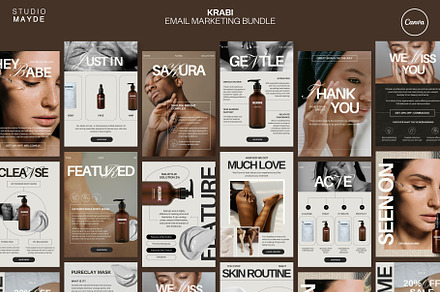 KRABI | Email Marketing Bundle, an Email Template by Studio Mayde