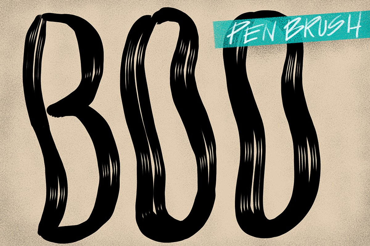 Skid Procreate lettering brushes, a Brush Add-On by YokoBlue (Photo 4 of 16)