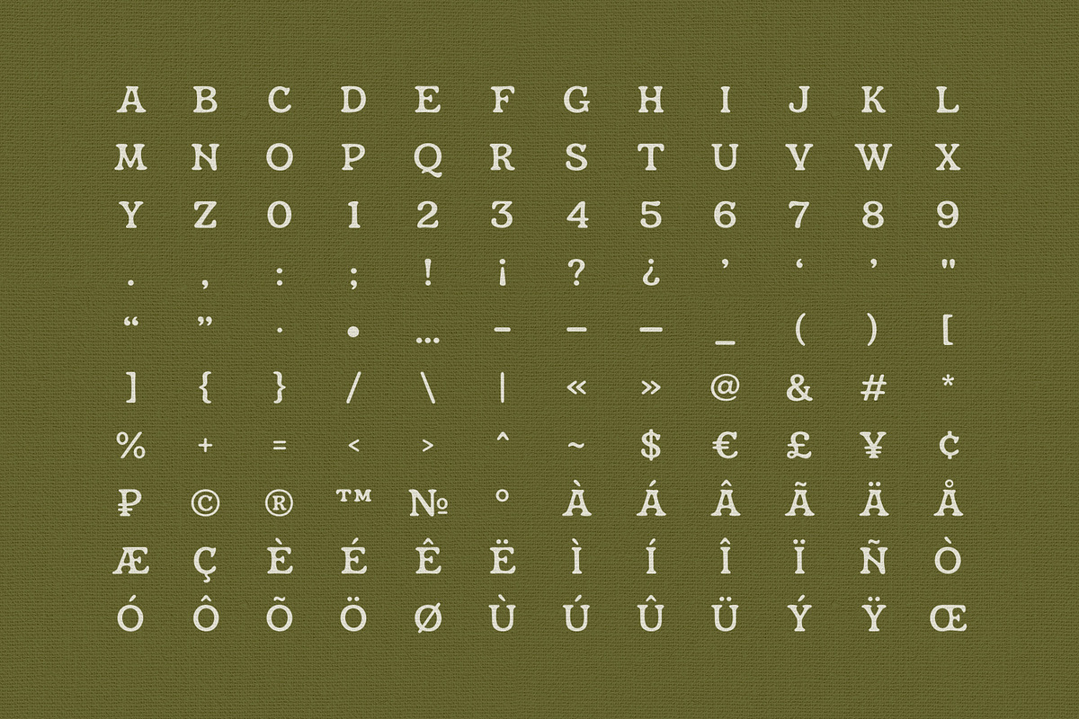 Hossegor - Retro Surf Serif Display, a Serif Font by pixelbuddha.net (Photo 3 of 6)