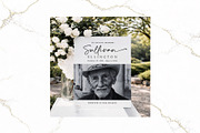 Funeral Welcome Sign B&W Canva FR003, a Poster Template by TyphoonStudio (Thumbnail 6 of 8)