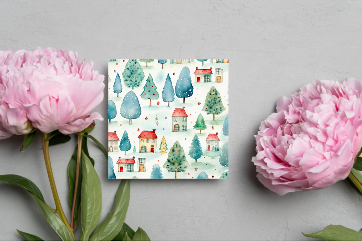 Christmas Card Design Bundle 18, a Card Template by Jay Major Designs (Photo 4 of 10)