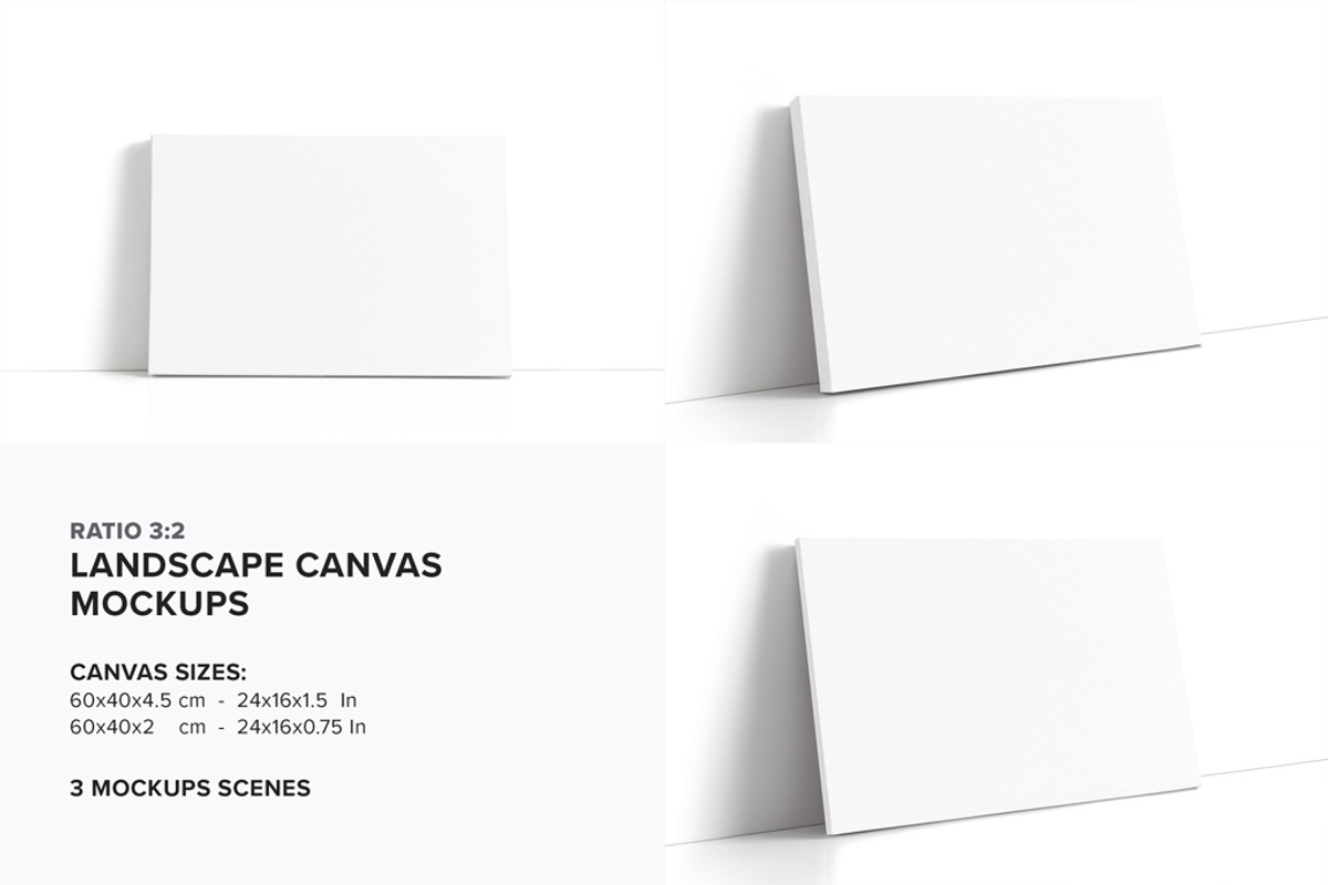 Canvas Mockups Bundle 2, a Merchandise Mockup by Mockups by Carlos Viloria (Photo 36 of 47)