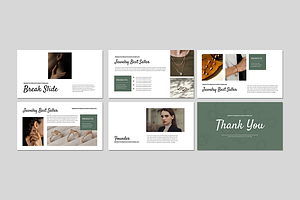 Jewelry Product - Keynote Template