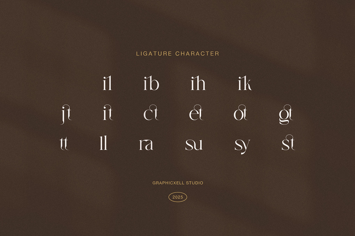 Galista Elegant Serif Font, a Serif Font by Graphicxell (Photo 8 of 8)