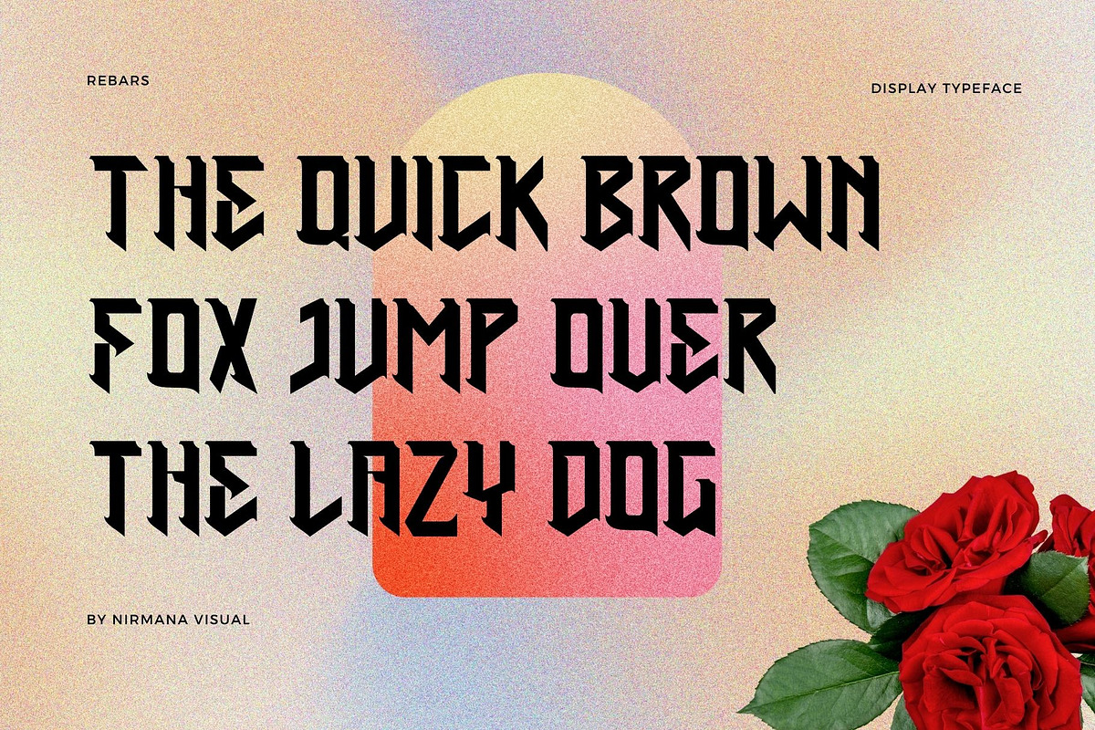 Rebars - Vintage Blackletter Font, a Blackletter Font by Nirmana Visual (Photo 4 of 9)