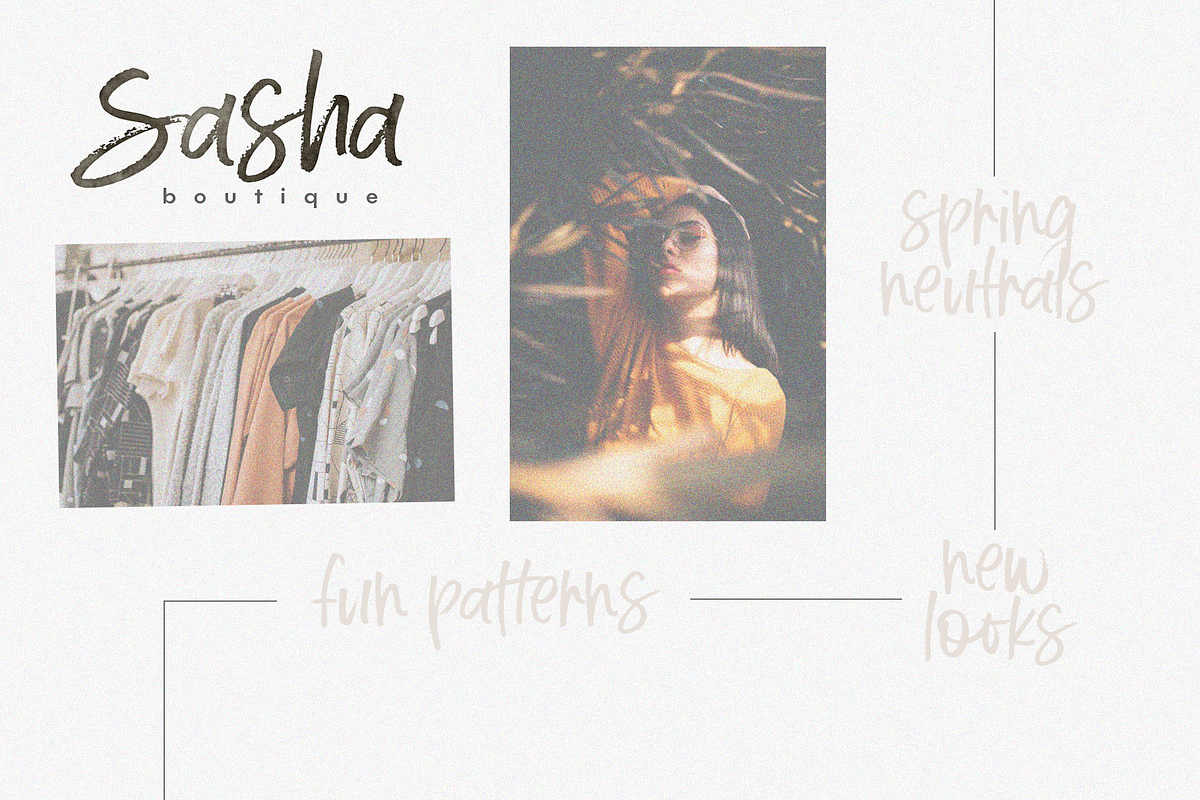 Mintsy - Handwritten Brush Font preview 5