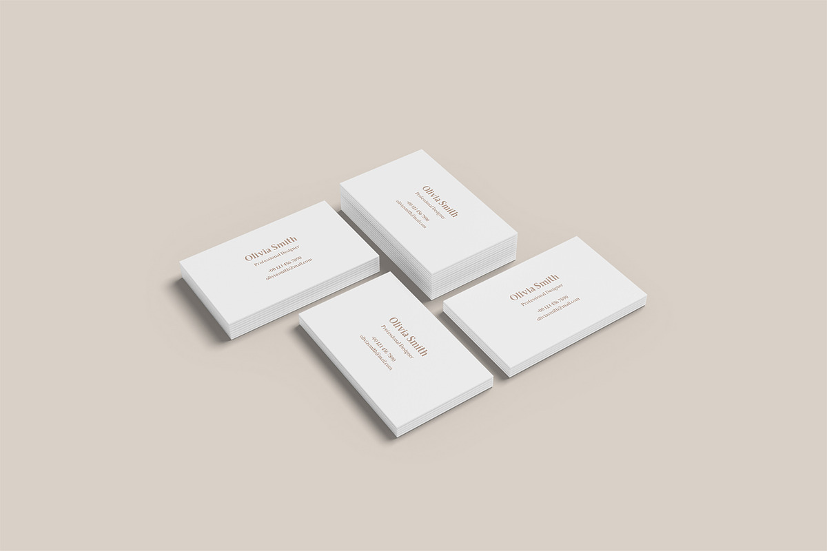 Business Card Mockup Bundles, a Business Card Template by Graphic Aesthetic (Photo 21 of 22)
