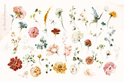 Watercolor Garden Flowers, a Decorative Illustration by Lisima (Thumbnail 11 of 25)