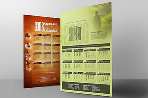 2026 Church Calendar Template Bundle, a Flyer Template by church flyer templates