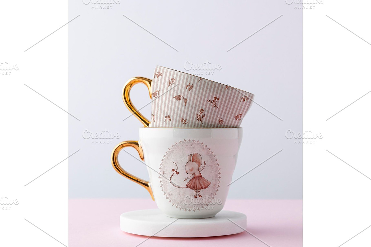 Tiny Dancer Cute Seamless Pattern, a Pattern Graphic by MouseGrey (Photo 8 of 11)
