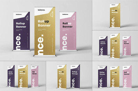 Roll Up Banner Mock-up