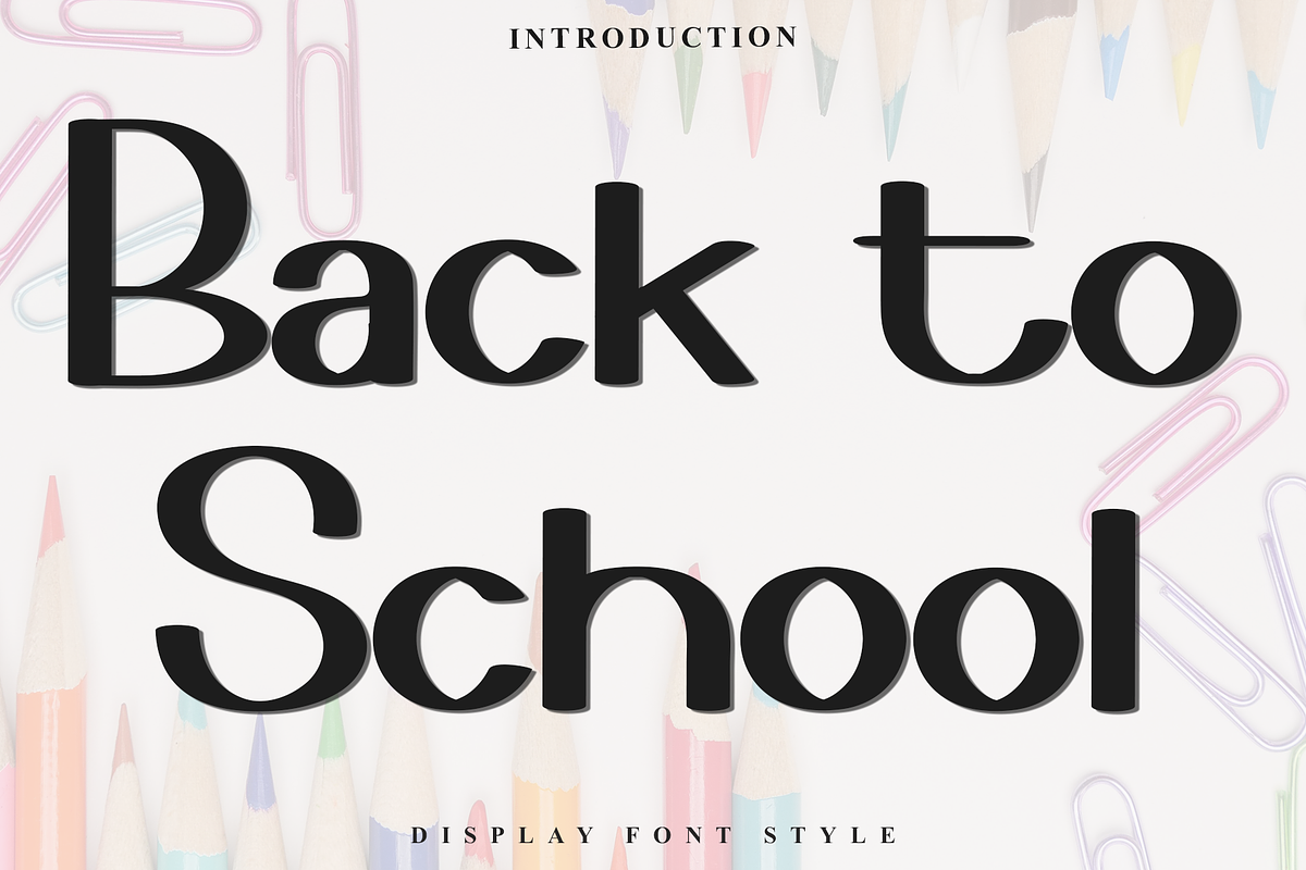 Back to School, a Script Font by FreshTypeINK (Photo 1 of 8)