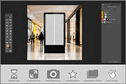 Digital Billboard Mockup PSD, an Advertising Mockup by Bruno's Shop (Thumbnail 3 of 4)