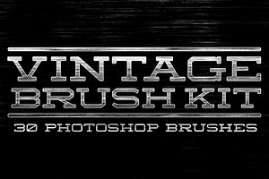 Vintage Brush Kit