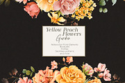 Watercolor Yellow Peach Flowers, a Decorative Illustration by Damian Roh (Thumbnail 3 of 16)