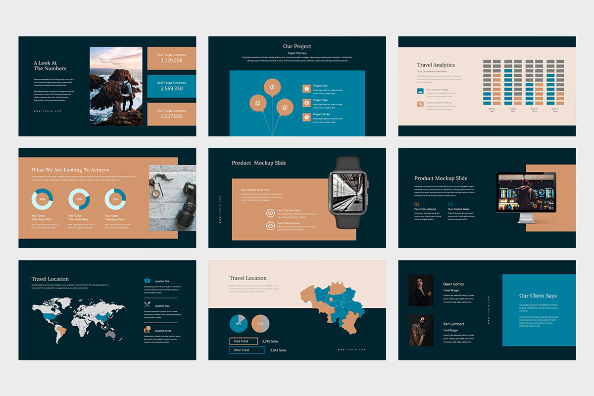 Turia : Travel Agent Keynote, a Presentation Template by Punkl Camp (Photo 4 of 9)