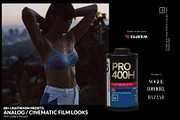 80+ Portrait Film Lightroom Presets., an Action Add-On by filmcamera_presets (Thumbnail 1 of 7)