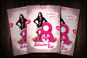 Women's Day Flyer Template, a Flyer Template by Malaxay (Thumbnail 1 of 2)