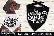 Dog Christmas Bandana SVG Bundle, a Graphic by Buysvgbundles (Thumbnail 4 of 7)
