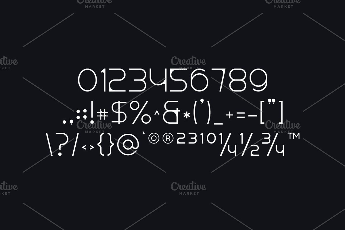 Qrania Minimalist Sans Font, a Sans Serif Font by Artiveko (Photo 3 of 8)