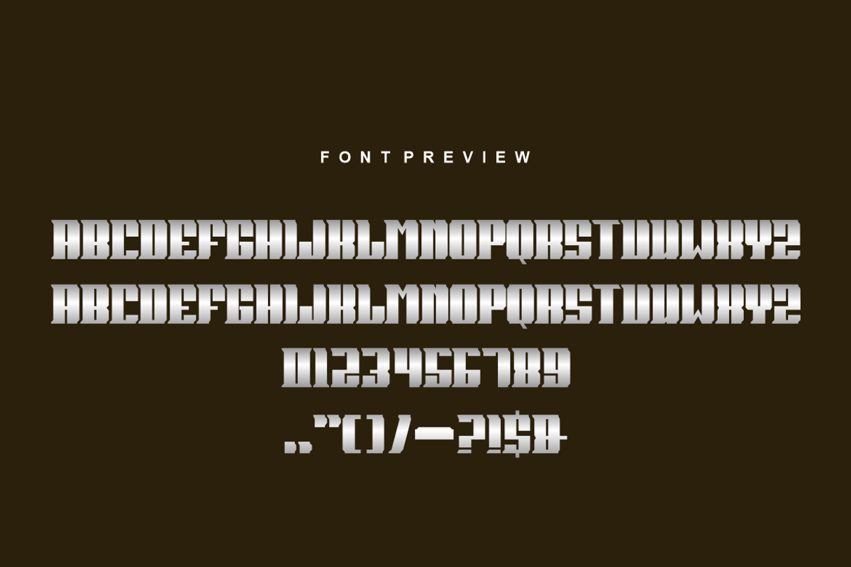 Bosener - Font, a Sans Serif Font by artchiles_design (Photo 4 of 5)