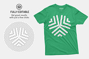 Mens Short Sleeve T-shirt Mockups, a Shirt Mockup by GraphicHero (Thumbnail 4 of 6)